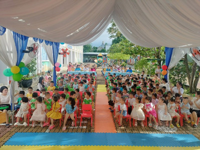 Ngày hội đến trường của bé trường MN Sao Mai năm học 2023-2024