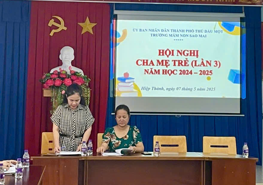 HT Báo cáo hoạt động của nhà trường